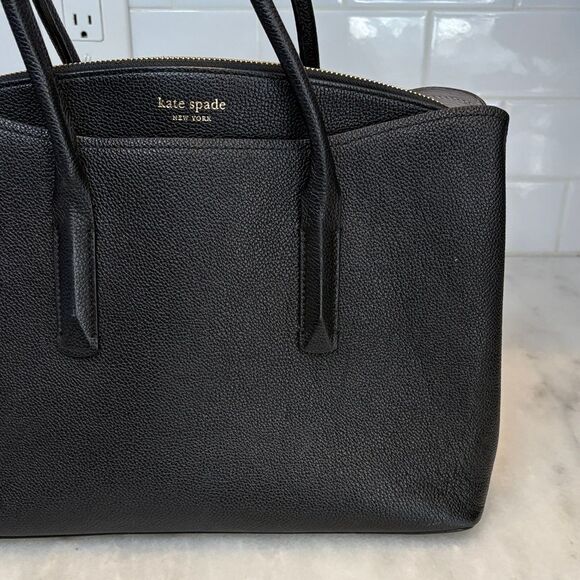 Kate Spade Margaux Saffiano Leather Large Convertible Satchel Shoulder Bag - Picture 4 of 16